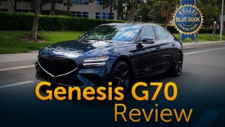 2022 Genesis G70  Review amp Road Test [upl. by Esenaj252]