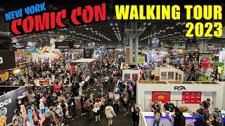 New York comic con 2023 Show Floor Walkthrough  Full Tour  4k [upl. by Iatnwahs177]