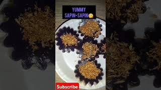 SapinSapin KakaninSobrang sarap iparis SA kape food cooking foodlover recipe filipinocooking [upl. by Eynttirb]