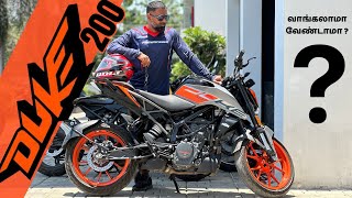 KTM Duke 200 Tamil Review  Still the peppiest [upl. by Heman714]