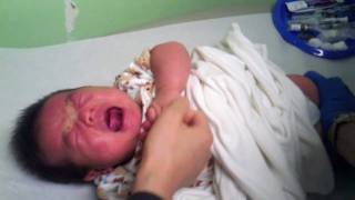 Newborn baby 2 month vaccination [upl. by Zeke643]