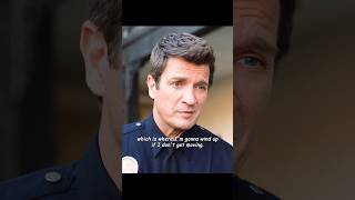 Rookie cop Nolan shows impatience with a woman asking questions therookie viralvideo shorts tv [upl. by Ami]