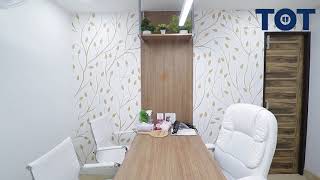 Clinic Interior Design Ideas  Dermatologist Clinic Interior [upl. by Ahsenid]