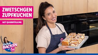 Zupfkuchen  Mit saftigen Zwetschgen [upl. by Aikahc]