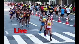 Osaka Marathon 2024 Live Stream  大阪マラソン2024ライブ配信  ओसाका मैराथन 2024 लाइव स्ट्रीम [upl. by Gasser]