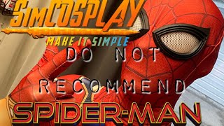 Simcosplay Iron SpiderMan suit review 2021 DO NOT RECOMMEND [upl. by Lief935]