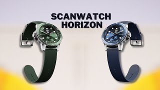 Withings ScanWatch Horizon Hybrid Smartwatch First Look [upl. by Hepzi894]