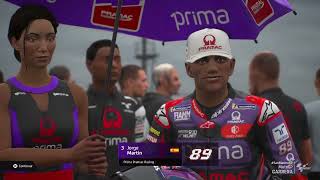 MotoGP 24 PS5 Gran Premio Pramac dellEmiliaRomagna MotoGP 2024 WarmUp y Carrera [upl. by Otxis]