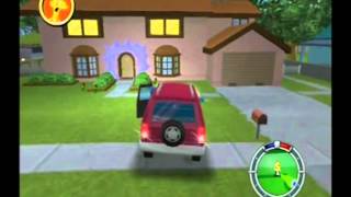 Simpsons Hit amp Run Walkthrough Level 4  Mission 2 and 3 Redneck Roundup amp Ketchup Logic [upl. by Cimbura]