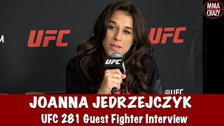 Joanna Jedrzejczyk Predicts Zhang Weili will finish Carla Esparza 1st round talks Jan Blachowicz [upl. by Leith60]