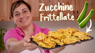 ZUCCHINE FRITTELLATE Ricetta Facile  Fatto in Casa da Benedetta [upl. by Snilloc15]