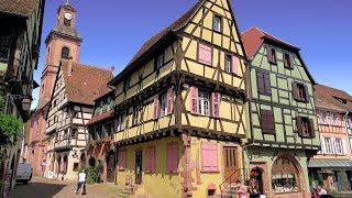 4K Riquewihr France Alsace Elsass videoturystaeu [upl. by Apicella]