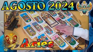 ♈ARIES AGOSTO 2024  PREDICCIONES DEL TAROT en los 12 ASPECTOS CLAVE de tu Vida♈ [upl. by Coleville]