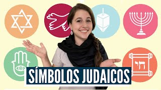 QUAL O SIGNIFICADO DOS SIMBOLOS JUDAICOS Estrela de Davi Selo de Salomão Menorá e muito mais [upl. by Savadove]