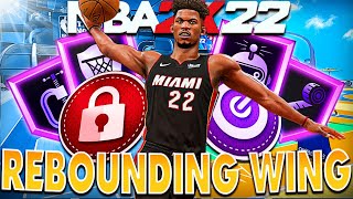 THIS REBOUNDING WING BUILD IS A BEASTNBA 2K22 CURRENT GEN [upl. by Calva]