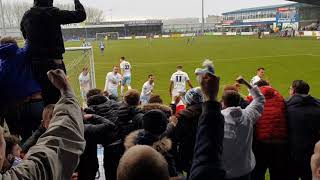 Ballymena utd fans away to Coleraine 40 up [upl. by Bloomer]