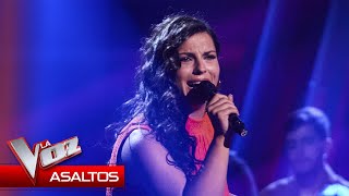 Claudia canta quotQué no daría yoquot  Asaltos  La Voz Antena 3 2024 [upl. by Eelahc]