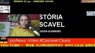 A HISTÓRIA DA FEIRA DE CASCAVEL em live jojoNews Feira de São Bento fonte Radio Tv Ceará Vip [upl. by Nathaniel]