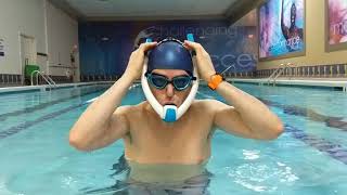 Ameo Powerbreather Snorkel Review And Demo Wave Edition [upl. by Atinahc]