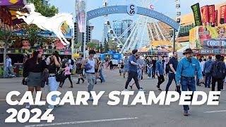 Calgary Stampede 2024 🇨🇦 [upl. by Aihseuqal]