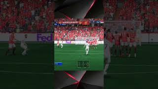 Ronaldo Free Kick Goal vs Manchester United football shorts freekickgoal [upl. by Dnomed]