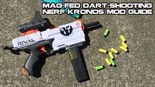 Make your NERF RIVAL KRONOS Halfdart Magazine fed  Walcom S7 [upl. by Astera]