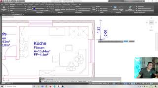 AutoCAD Tutorial deutsch  08  Bemaßung Bemaßungsstile [upl. by Ahsimet]