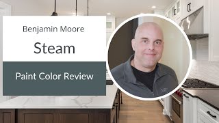 Benjamin Moore Steam Paint Color Review YouTube [upl. by Dnaltiac976]