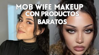 Mob Wife Makeup con Productos Baratos [upl. by Glavin]