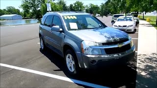 2006 Chevrolet Equinox LT V6 AWD Start Up and Full Tour [upl. by Beisel]