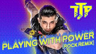 WWE TJ Perkins  Playing With Power Rock Remix Entrance Theme [upl. by Ahsekahs]