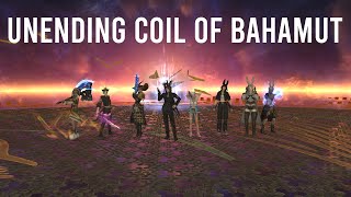 Unending Coil of Bahamut Clear SAM pov  FFXIV 65 [upl. by Appilihp]