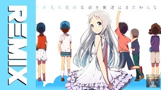 Anohana The Flower We Saw That Day ED  Secret Base Simpsonill Remix [upl. by Pearlman]