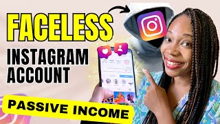 How I Created a Faceless Instagram Account to Make Money Online to Sell Digital Products [upl. by Attenra]