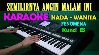 TIADA YANG LAIN  Fenomena  KARAOKE Nada Wanita HD [upl. by Jaquenetta]