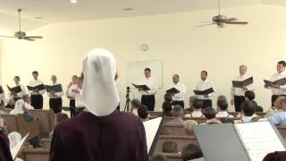 What Joy Within the Courts of God  Mennonite Singing [upl. by Elocaj]