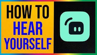 Streamlabs  How to HEAR Yourself 2024 [upl. by Avot275]