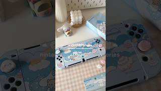 Cinnamoroll nintendo switch accessories ft geekshareplus 🎐☁️✨ [upl. by Enayr]