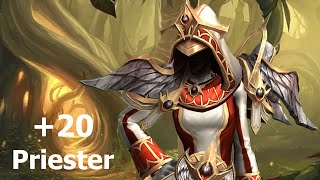 Der Schatten Priester  IMMERGRÜNER FLOR 20  WoW Dragonflight S3 M Dungeon Commentary [upl. by Afirahs]