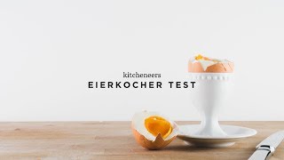 Eierkocher Test 2018 7 Eierkocher getestet und ob man Eier wirklich anstechen muss [upl. by Trenna300]