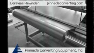 Pinnacle Converting Coreless Rewinding Machine [upl. by Sladen]