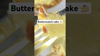 🎂 Irresistible Homemade Butterscotch Cake Recipe 🎂 shorts short [upl. by Gotcher]