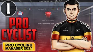 UN GRIMPEUR EST NÉ  1 PRO CYCLIST  Pro Cycling Manager 2021 [upl. by Nolat]