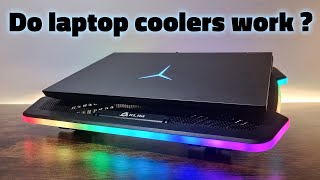 Laptop Cooling Pad Testing   Evidence  Lenovo Legion 5 Pro  Results Are SHOCKING [upl. by Aromat]