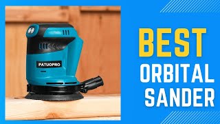 Best Orbital Sander  PATUOPRO 125mm Cordless Random Woodworking Orbital Sander on Aliexpress [upl. by Purpura]