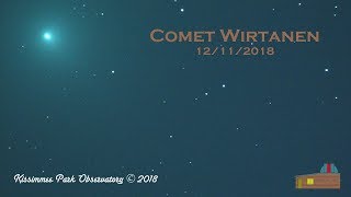 Comet 64P Wirtanen Motion [upl. by Diaz118]