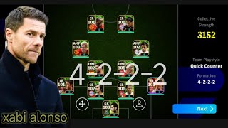 Manager xabi alonso in efootball 4222 [upl. by Elison707]