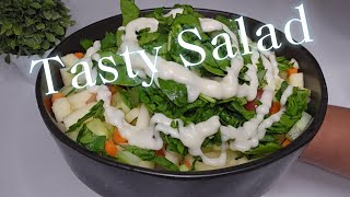 HOW TO PREPARE FRUITS AND VEGETABLES SALAD FOR BREAKFAST SALAD RECIPE QUICK SIMPLE AND TASTY [upl. by Malloch]