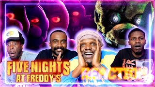 REACTING TO FIVE NIGHTS AT FREDDYS MOVIE 2023 WITH A FNAF NOOB [upl. by Nywnorb924]