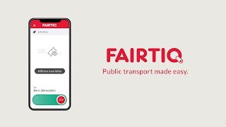 Comment fonctionne lapplication  check in check out FAIRTIQ [upl. by Irabaj]